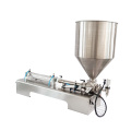 Factory tomato sauce jar jam paste filling machine